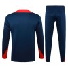 Barcelone Sweat d'Entraînement Quarter-Zip 2024-25 Marine Pour Homme